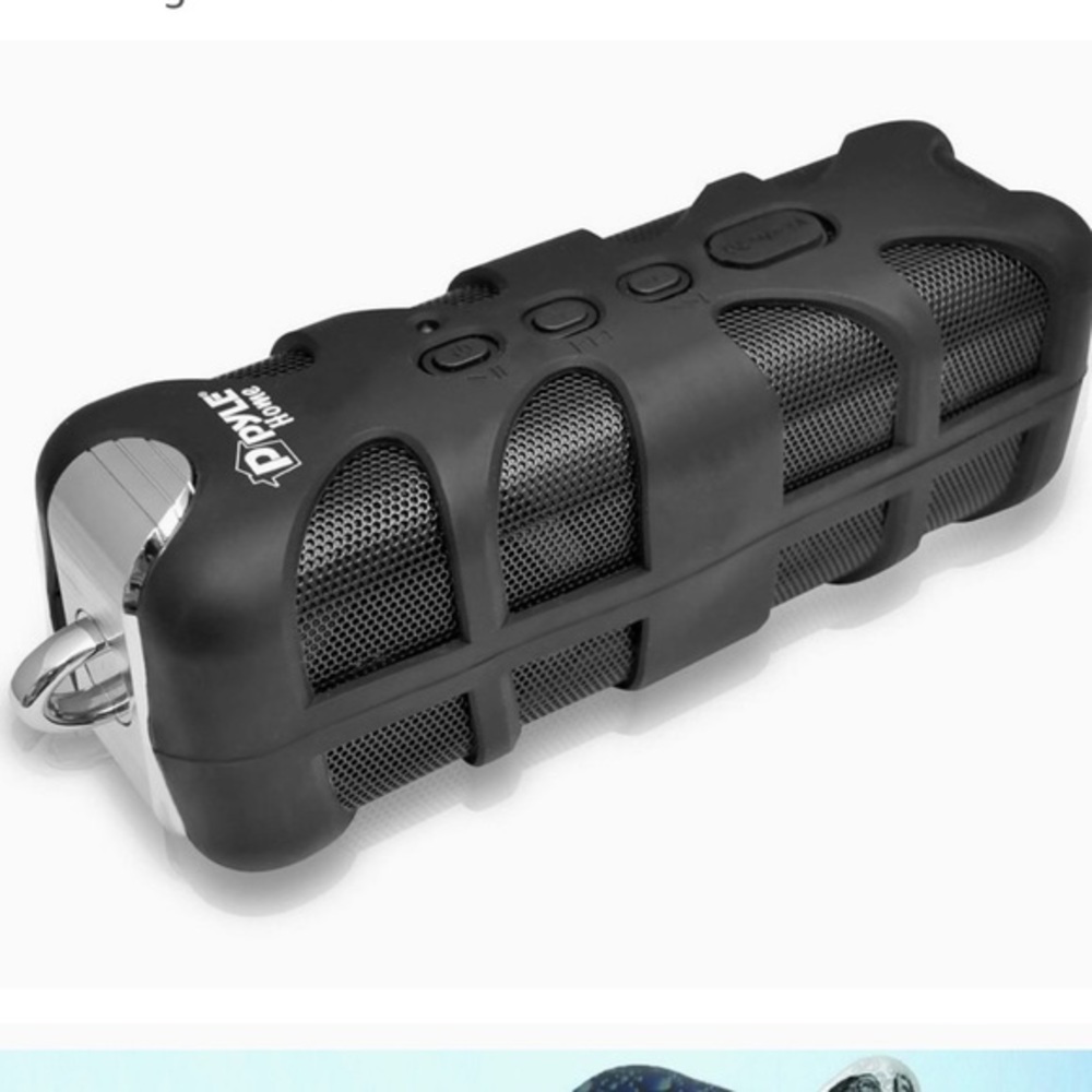 Pyle Sound Box Splash Bluetooth Splash-Proof Marine Grade Wireless‎ Speaker